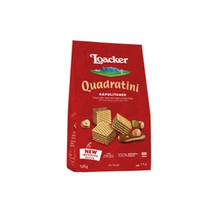 AN) Bánh xốp Loacker Quadratini Napolitaner 125g