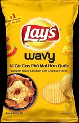 Snack LAY's gà cay vị phô mai 90G