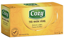 Cozy) Trà túi lọc  Nhãn Vàng 25 gói