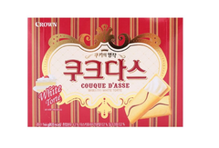 Crown) Bánh Couque Dasse (White) 72g