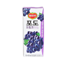 DELMONTE Nho 190ML 롯데 델몬트 포도