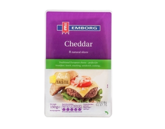 AN) Phô mai Cheddar hiệu Emborg 150g