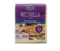 AN) Phô mai Mozzarella hiệu Emborg 200g