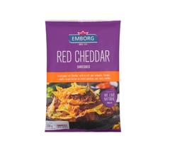 AN) Phô mai Red Cheddar bào hiệu Emborg 200g