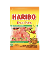 AN) Kẹo dẻo Haribo Peaches 80g