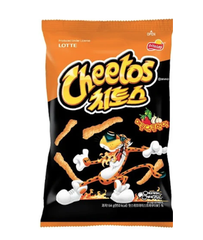 Lotte) Snack Cheetos vị cay 82g