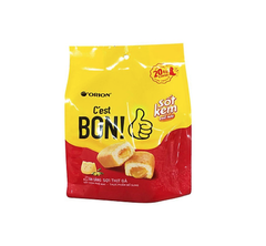 OrionVN) Bánh Ăn Sáng C'est Bon Sợi Thịt Gà Sốt Kem Phô Mai Gói 101.5G