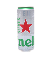 TN) Bia Heineiken bạc (cao) 330ml