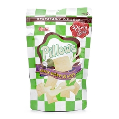 Snack nhân vị sữa dừa Pillows Oishi gói 100G