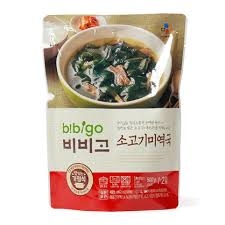 CJ) Súp thịt bò rong biển 500g