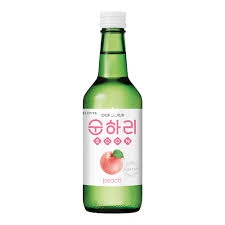 AH) Rượu soju Chum Churum vị đào 360ml