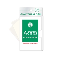 GIẤY THẤM DẦU ACNES 100 TỜ HÚT NHỜN, SE KHÍT LỖ CHÂN LÔNG, SẢN PHẨM LÀM ĐẸP CHÍNH HÃNG