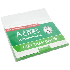 GIẤY THẤM DẦU ACNES 100 TỜ HÚT NHỜN, SE KHÍT LỖ CHÂN LÔNG, SẢN PHẨM LÀM ĐẸP CHÍNH HÃNG