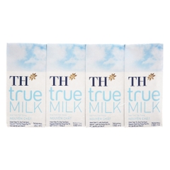 Sữa Tươi Tiệt Trùng Nguyên Chất TH true MILK 180 ml (hàng Việt Nam chất lượng cao)