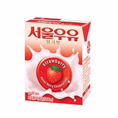 Sữa tươi tiệt trùng SEOUL Dành cho bé 1 tuổi trở lên nhập khẩu Hàn Quốc 200ml*24 hộp