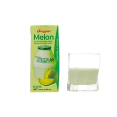Sữa dưa lưới Binggrae Hàn Quốc 200ml Thùng 24 hộp Chuẩn nhập khẩu Hàn Quốc