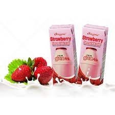 Sữa dâu Binggrae Hàn Quốc hộp 200ml Thức Uống Nhập Khẩu từ Hàn được nhiều người ưa chuộng