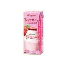 Sữa dâu Binggrae Hàn Quốc hộp 200ml Thức Uống Nhập Khẩu từ Hàn được nhiều người ưa chuộng