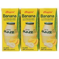 Sữa chuối Binggrae Hàn Quốc 200ml Thức Uống Nhập Khẩu từ Hàn được nhiều người ưa chuộng