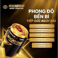 Nước tăng lực Rockstar lon 250ml Cam kết chính hãng 100%