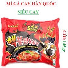 Mỳ gà cay Hàn Quốc Samyang mỳ ăn liền đảm bảo sức khỏe 100% nhập khẩu Hàn Quốc