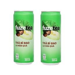 TRÀ BÍ ĐAO LA HÁN QUẢ FUZE TEA PLUS LON 320ML CAM KẾT CHÍNH HÃNG 100%