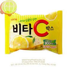 Kẹo lotte vita C 17,5g Chuẩn nhập khẩu Hàn Quốc