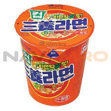 Mỳ Samyang Ramen ly 65g Hàn Quốc mỳ ăn liền đảm bảo sức khỏe 100% nhập khẩu Hàn Quốc