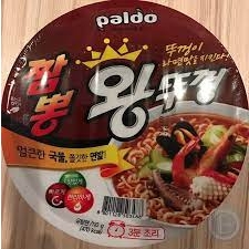 Mỳ Champong Wang Paldo 110g Hàn Quốc mỳ ăn liền đảm bảo sức khỏe 100% nhập khẩu Hàn Quốc