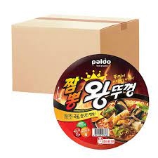 Mỳ Champong Wang Paldo 110g Hàn Quốc mỳ ăn liền đảm bảo sức khỏe 100% nhập khẩu Hàn Quốc