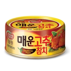 Cá ngừ cay Dongwon Hàn Quốc 100g chuẩn hương vị Hàn Quốc chính hãng