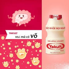 Sữa Chua Uống Lên Men Yakult 65ml Cam kết 100% chính hãng