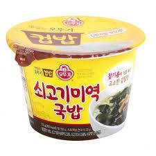 Canh rong biển thịt bò Ottogi 324g canh súp 100% nhập khẩu Hàn Quốc