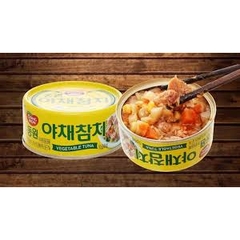 Cá Ngừ Trộn Rau Củ Dongwon Hàn Quốc Hộp 100G Cam Kết 100% Nhập Khẩu Chính Hãng