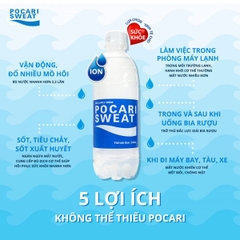 THỨC UỐNG BỔ SUNG ION POCARI SWEET 350ML/500ML/900ML CAM KẾT 100% CHÍNH HÃNG
