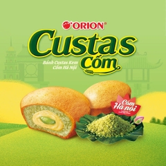 BÁNH CUSTAS VỊ CỐM HỘP 276G (12 CÁI) THƯƠNG HIỆU ORION