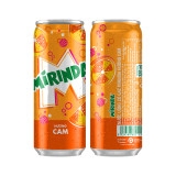 NƯỚC NGỌT MIRINDA VỊ CAM/XÁ XỊ/SODAKEM 320ML TƯƠI NGON SẢNG KHOÁI