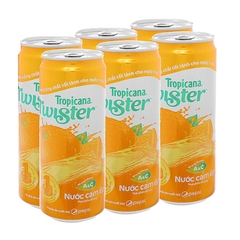 NƯỚC CAM ÉP TWISTER TROPICANA 320ML MÁT LẠNH ĐẬM ĐÀ