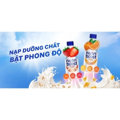SỮA TRÁI CÂY NUTRIBOOST HƯƠNG DÂU/CAM 297ML NGON MÊ LY