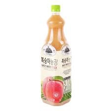 Nước ép Đào Gaya Farm Hàn Quốc chai 1.5l Chuẩn nhập khẩu Hàn Quốc