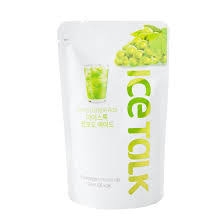Nước trái cây lạnh ICE TALK Hàn quốc dạng túi 230ml với 4 hương vị cho bạn thoả sức lựa chọn