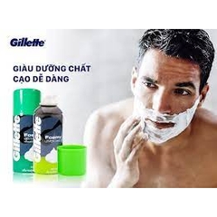 Mouse cạo râu Gillette cao cấp 175g hương bạc hà chính hãng - Mỹ phẩm chăm sóc nam