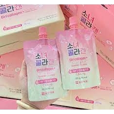Nước Uống Girl Collagen Hàn Quốc Dạng Túi 100ml Chuẩn nhập khẩu 100%
