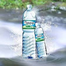 Nước Khoáng Thiên Nhiên Samdasoo chai 500ml - 2L Chuẩn hàng nhập khẩu Hàn quốc