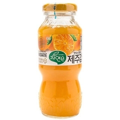 Nước Woongjin vị nho, táo, lô hội nha đam, mật ong và hồng sâm, cam, đào, gạo rang (chai 180ml) Chuẩn hàng nhập khẩu HQ