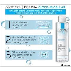 Tẩy trang Laroche Posay Mini 50ML Làm Sạch Sâu Dành Cho Da Nhạy Cảm