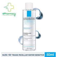 Tẩy trang Laroche Posay Mini 50ML Làm Sạch Sâu Dành Cho Da Nhạy Cảm