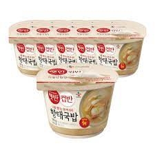 Cơm canh cá Pollack 170g CJ Hàn Quốc cơm bảo đảm sức khỏe 100% nhập khẩu Hàn Quốc