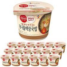 Cơm canh cá Pollack 170g CJ Hàn Quốc cơm bảo đảm sức khỏe 100% nhập khẩu Hàn Quốc
