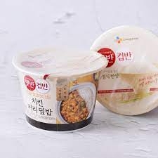 Cơm cà ry Gà CJ 278G Hàn Quốc cơm đảm bảo sức khỏe 100% nhập khẩu Hàn Quốc